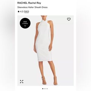 RACHEL Rachel Roy One Shoulder White Dress